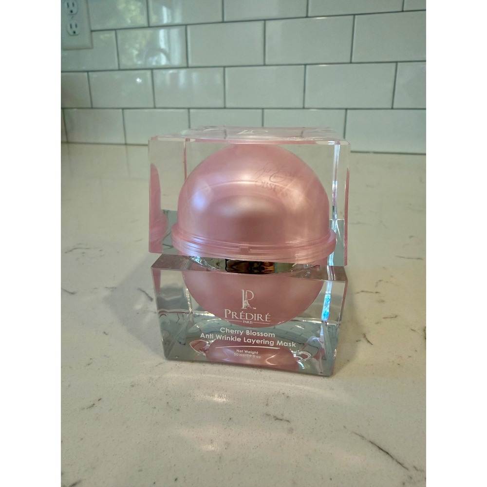 Predire Paris Cherry Blossom Anti Wrinkle Layering Mask 50ml 1.7oz Pink Skincare